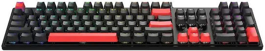 A4Tech Bloody S520N Fire Gaming Mechanical Keyboard with BLMS Red Plus switches and RGB lighting (English US)