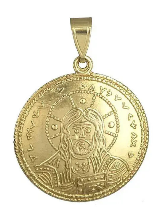 Pendant Constantine Coin Gold 9K
