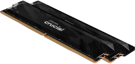 Crucial Pro OC DDR5 32GB RAM με 2x16GB Modules και Ταχύτητα 6400 για Desktop