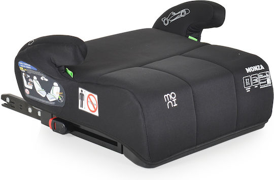 Moni Monza Καθισματάκι Αυτοκινήτου Booster i-Size με Isofix Black
