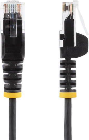 StarTech U/UTP Cat.6 (Gigabit) Καλώδιο Δικτύου Ethernet 0.25m Μαύρο