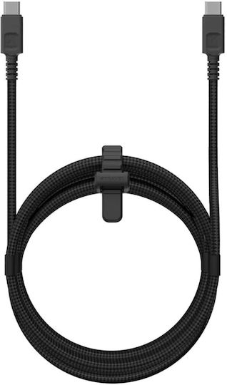Xtorm USB 2.0 Cable USB-C male - USB-C 240W PD Μαύρο 3m CX3101