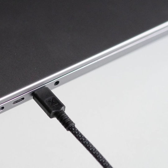 Xtorm USB 2.0 Cable USB-C male - USB-C 240W PD Μαύρο 3m CX3101