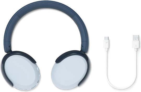 Philips TAK5500RT Kabellos / Kabelgebunden Kinder Über Ohr Kopfhörer und Quick Charge Marineblau