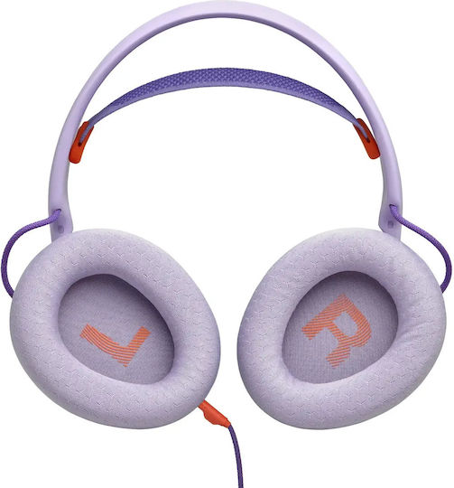 JBL Quantum 250 Over Ear Gaming Headset με σύνδεση 3.5mm Μωβ