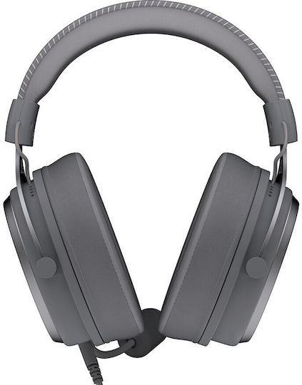 Endorfy VIRO Plus USB Over Ear Gaming Headset με σύνδεση USB Γκρι
