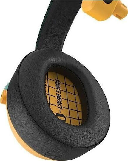 A4Tech Bloody MR595 Ασύρματο Over Ear Gaming Headset με σύνδεση Bluetooth Κίτρινο