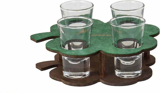 Pahare Pentru Shot Din Sticlă 50ml EXT6091 4 Bucăți Pahare Pentru Shot Din Sticlă 50ml EXT6091 4 Bucăți