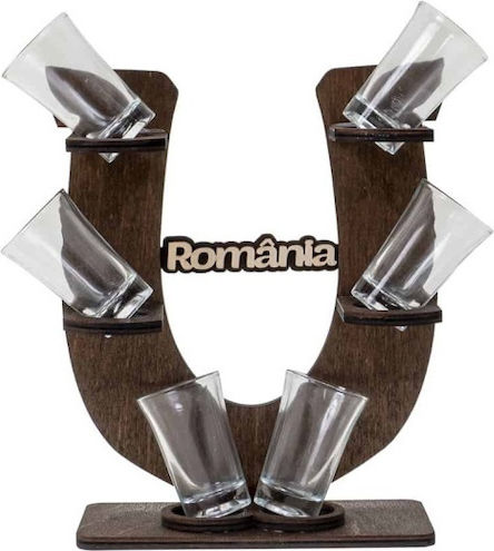 Pahare Pentru Shot Din Sticlă 50ml 6 Bucăți