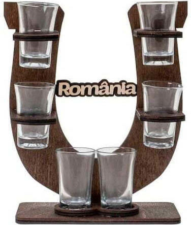 Pahare Pentru Shot Din Sticlă 50ml 6 Bucăți