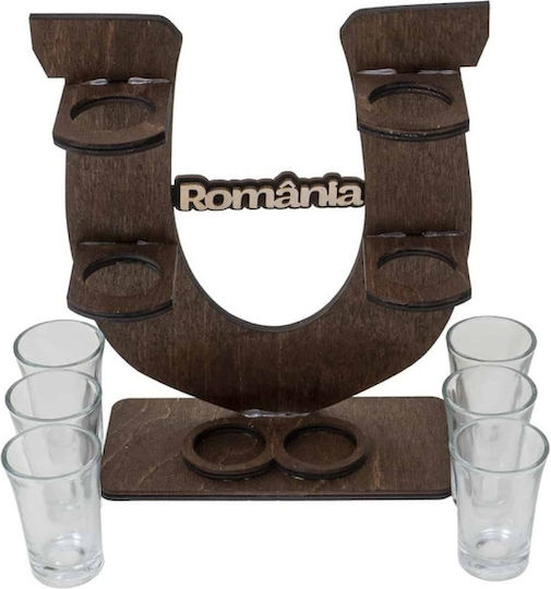 Pahare Pentru Shot Din Sticlă 50ml 6 Bucăți