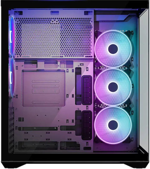 Modecom Volcano SPACE XL Gaming Full Tower Κουτί Υπολογιστή με Πλαϊνό Παράθυρο και ARGB Φωτισμό Μαύρο