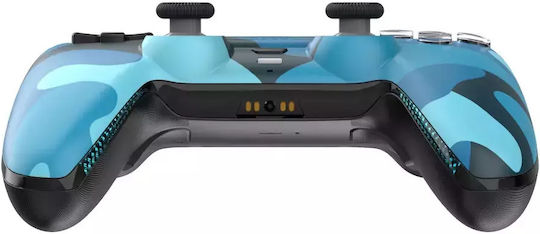 Yaxo Nitro Rave Ασύρματο Gamepad για Android / PC / PS5 / iOS Navy Camo