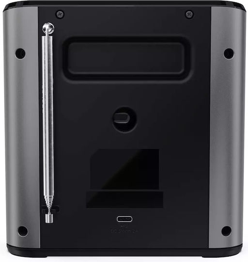 Sharp DR-P530OSAKA Φορητό Ραδιόφωνο Επαναφορτιζόμενο DAB+ με Bluetooth Γκρι