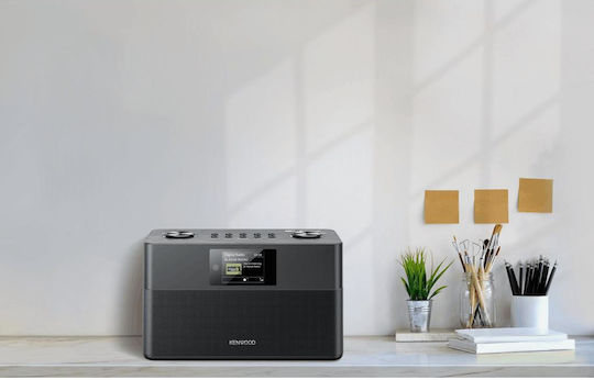 Kenwood CR-ST80DAB Επιτραπέζιο Ραδιόφωνο Ρεύματος DAB+ με Bluetooth Μαύρο