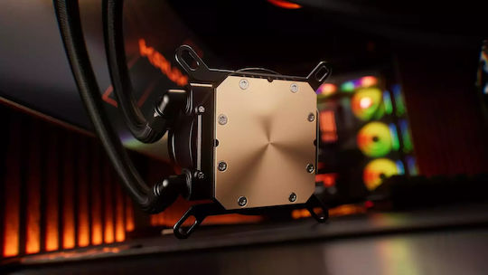 Krux HydroX 360 ARGB Water Cooling System AIO CPU with 3 120mm Fans