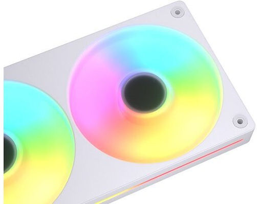 Cougar Unity 360 Reversed Case Fan (1600rpm / 49.01cfm) με ARGB Φωτισμό και Σύνδεση 3-Pin / 4-Pin PWM Λευκό