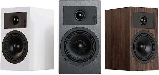 Indiana Line TESI 2 Pereche Boxe Hi-Fi Bookself 80W 2 Nr. de șoferi L14xA18xÎ24.5cm. Negru