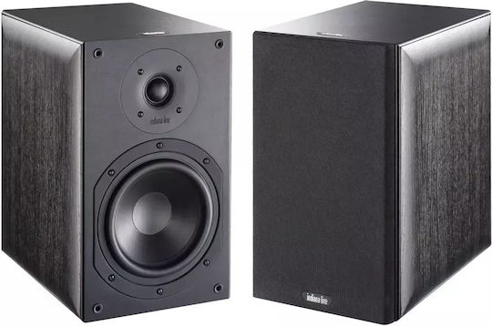 Indiana Line Nota 260 XN Двойка Hi-Fi Говорители Bookself 100W 2 Брой шофьори Черен / Бук