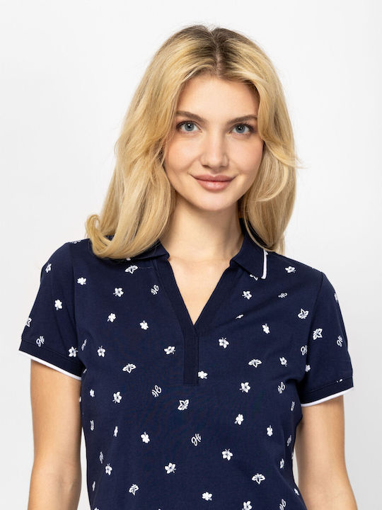 Women's Cotton Blouse Hibiscus
