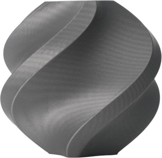 ABS 3D Drucker Filament 1,75mm Wiederverwendbare Spule Silber 1kg 1τμχ