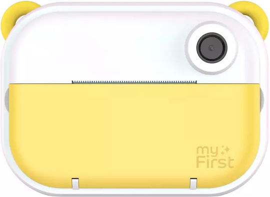 myFirst Insta Cameră Foto pentru Copii cu Imprimare Termică Galbenă
