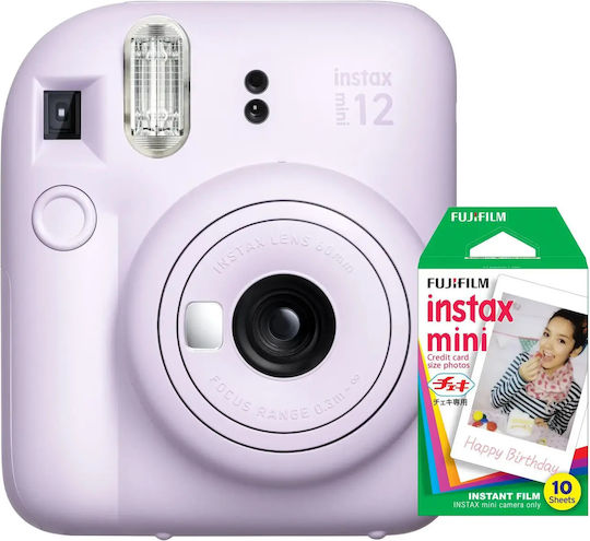 Fujifilm Instax Mini 12 + 10 Films Liliac violet