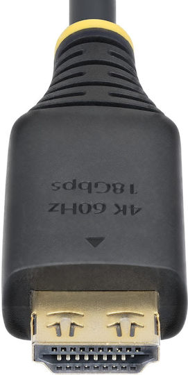 StarTech HDMI 2.0 Premium High Speed 4K 60Hz HDR Cable HDMI male - HDMI male 2.4m Μαύρο