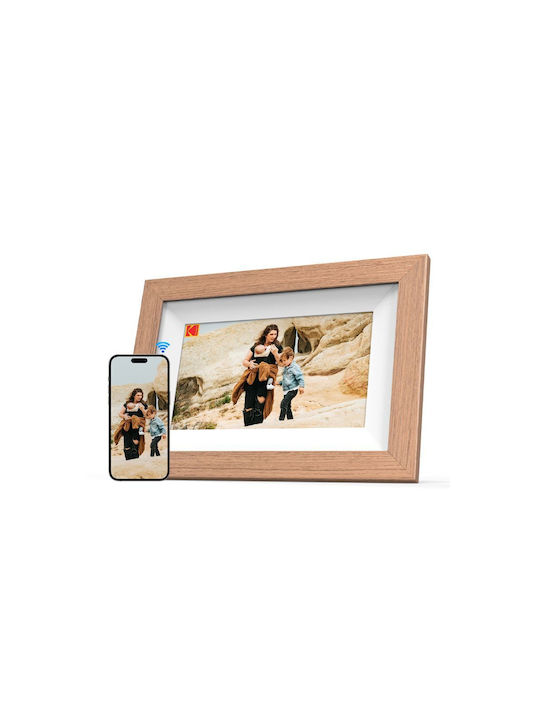 Kodak Digital Photo Frame 7" Resolution 1024x600 Brown KODPFRCF702W