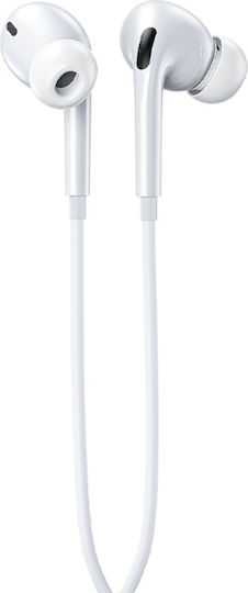 WK Yb06 In-ear Handsfree Earphones with 3.5mm Plug White