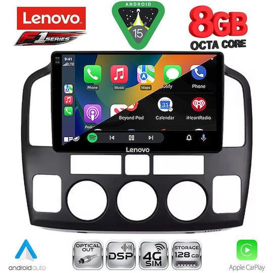 Lenovo Car Audio System for Suzuki Vitara 2000-2005 Bluetooth USB WiFi GPS Apple CarPlay Android Auto with 9" Touch Screen
