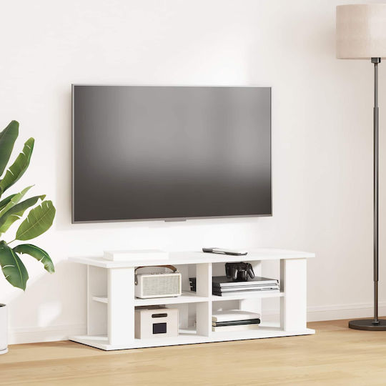 vidaXL 8000396 Βάση Τηλεόρασης Τοίχου Λευκό