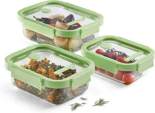 Lekue Mittagsboxen Grün