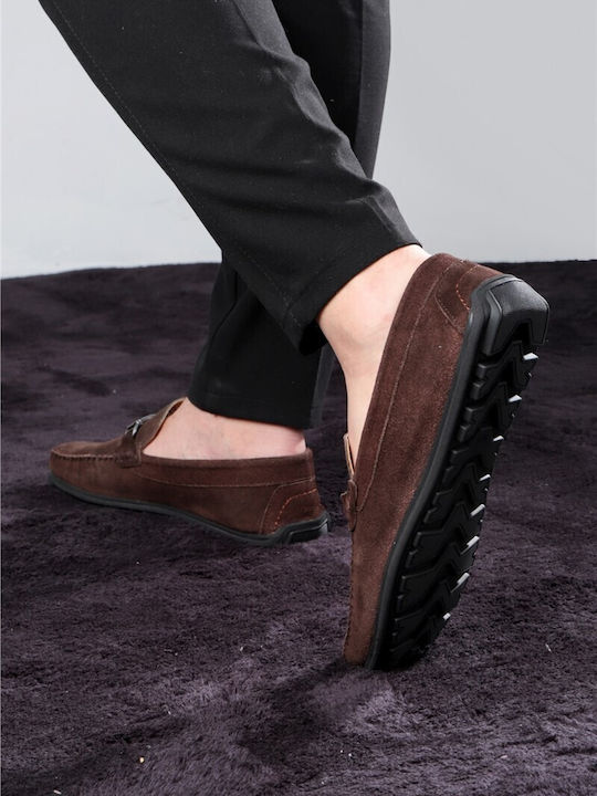 Loafers Bărbătești în Culoare Maro