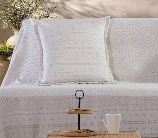 Nef-Nef Homeware Ishmar Двуместен Диван П170xМ250см Бежова