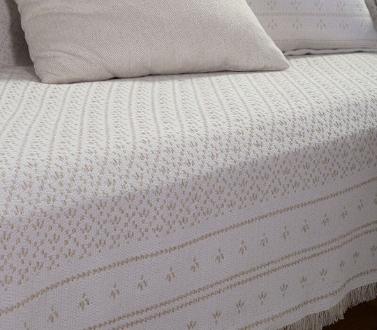 Nef-Nef Homeware Ishmar Ριχτάρι Πολυθρόνας 170x180εκ. Μπεζ