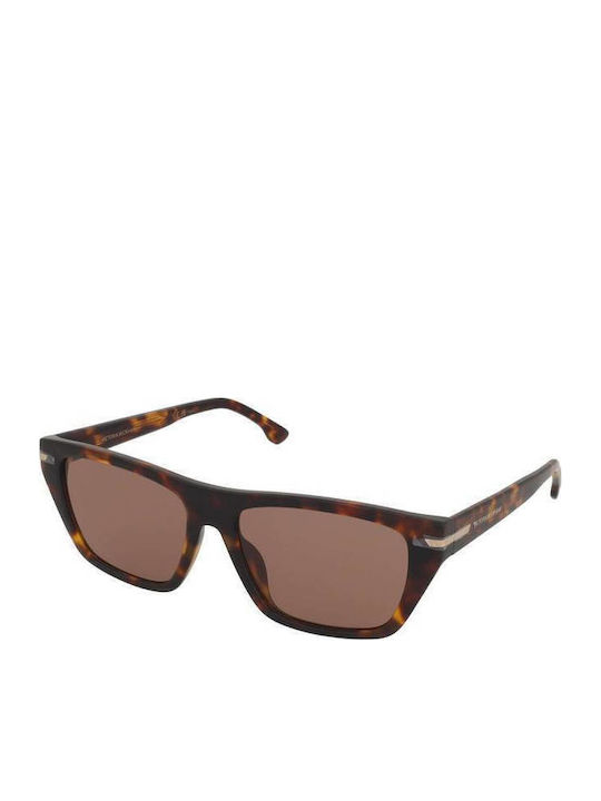 Victoria Beckham Unisex Sonnenbrillen mit Braunen Rahmen und Braunen Gläsern