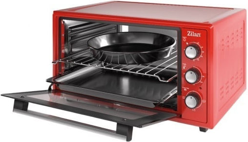 Zilan Cuptor electric 45lt Fara arzatoare Roșu