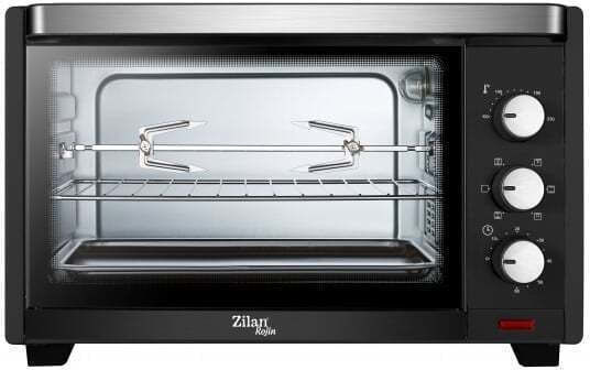 Zilan Elektrischer Ofen 35Es Ohne Brenner Schwarz