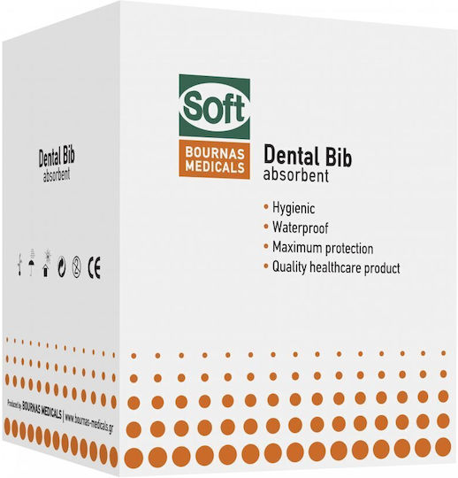 Soft Care Dental Towel Green 2ply + 1ply with Dispenser 500 Pieces