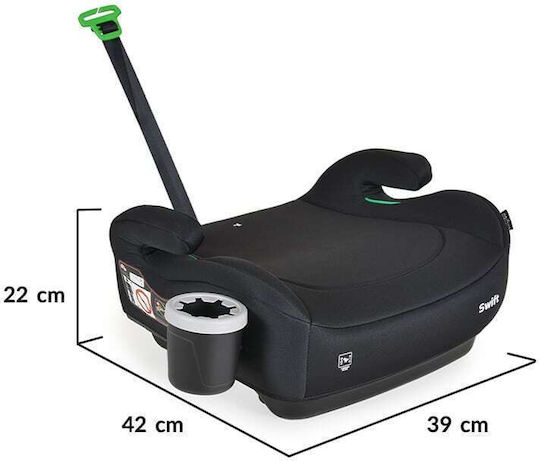Cangaroo Swift Baby Car Seat Booster i-Size Black 22-36 kg