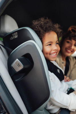 Britax Romer Kidfix Pro Style Baby Car Seat High-back Booster i-Size with Isofix Carbon Black 15-36 kg