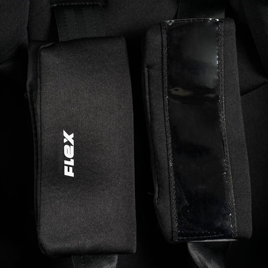 Moni Flex Καθισματάκι Αυτοκινήτου i-Size Black / Red Line 9-36 kg