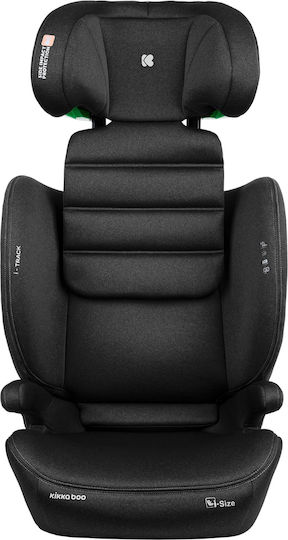Kikka Boo i-Track Детско Столче за Кола i-Размер с Isofix Черно 15-36 кг