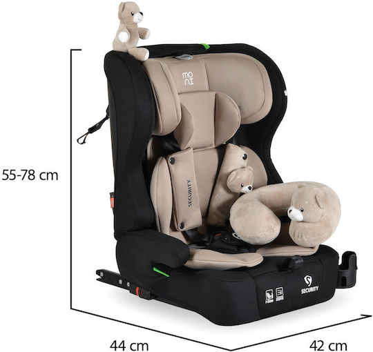 Moni Rock Autositz i-Size Cool Beige 9-36 kg