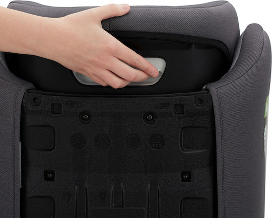 Kinderkraft Junior Fix Baby Car Seat High-back Booster i-Size with Isofix Gray