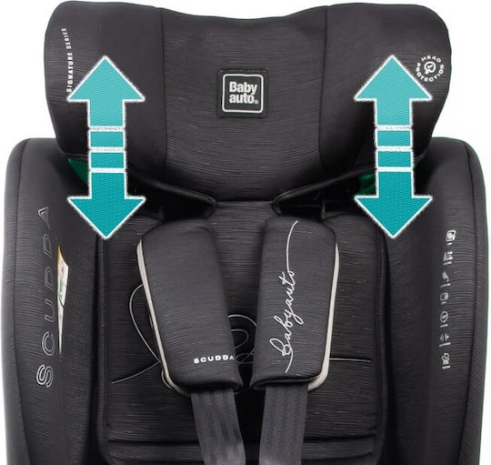 Babyauto Scudda Baby Car Seat i-Size with Isofix Black 0-36 kg