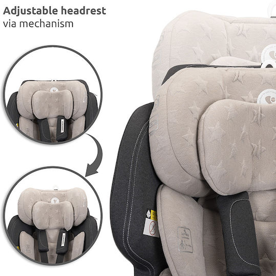Lorelli Andromeda Baby Car Seat i-Size with Isofix Black Stars