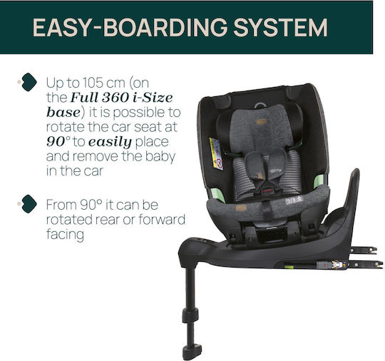 Chicco Bi-Seat Scaun Auto pentru Copii i-Size cu Isofix Air Black