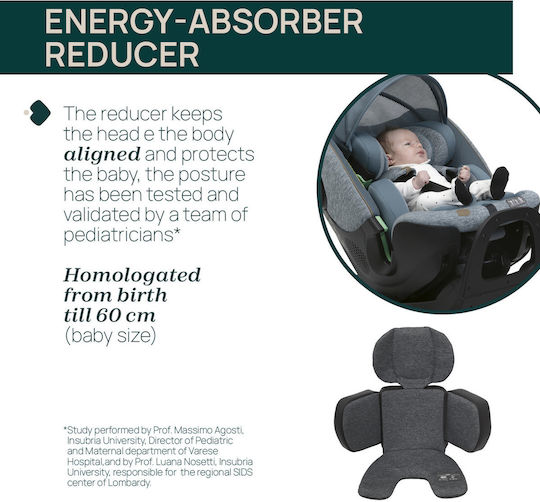 Chicco Bi-Seat Scaun Auto pentru Copii i-Size cu Isofix Air Black